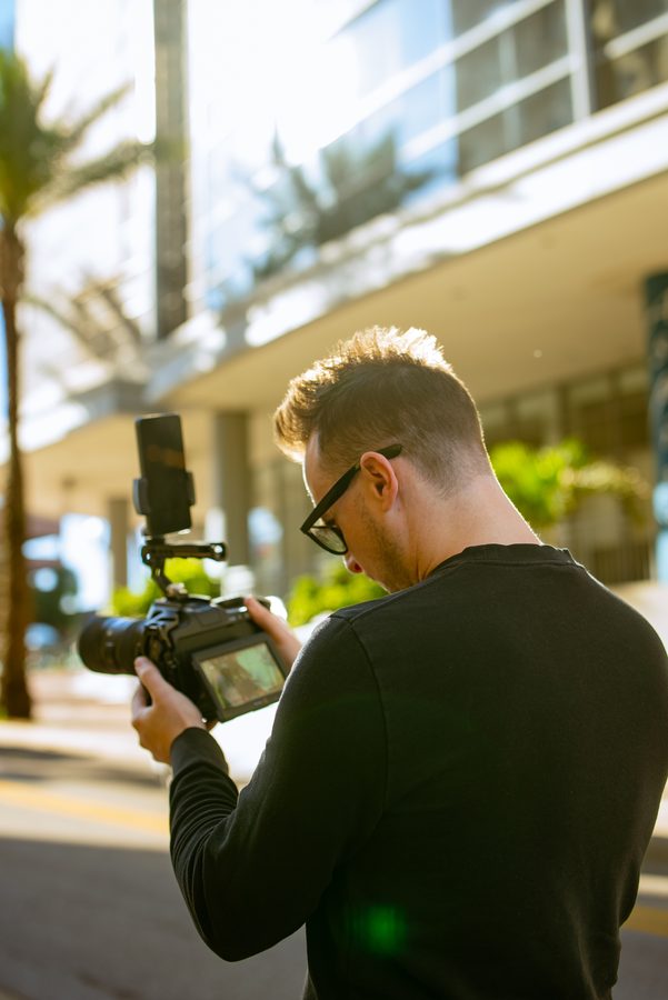 GCS production — on set