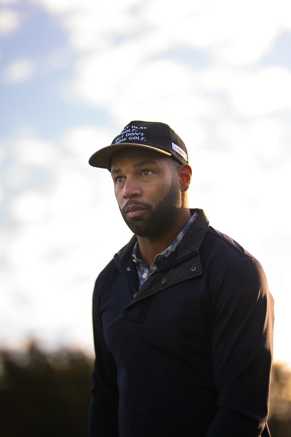 Golden Tate (NFL) at the Pro Golf Tournament